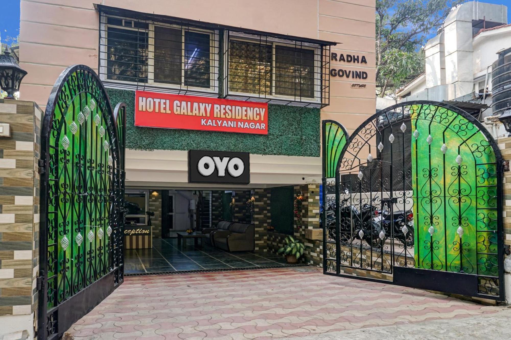 פונה Hotel Galaxy Residency Kalyani Nagar מראה חיצוני תמונה